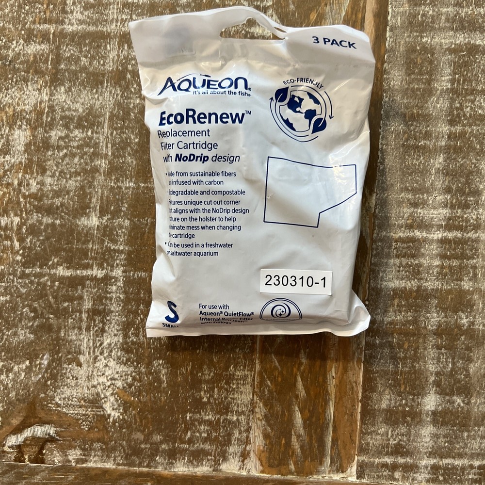 EcoRenew Filter Cartridges 3 Count / Small  by Aqueon