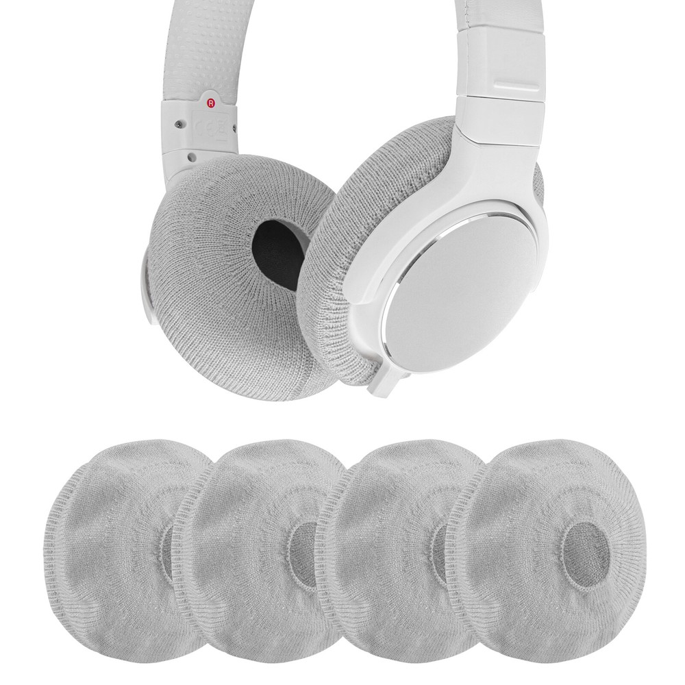 Geekria 2 Pairs Washable Headphone Covers (S / Grey)