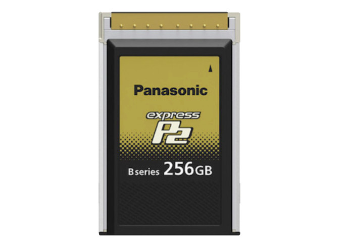 Panasonic 256GB B Series expressP2 Memory Card - Good Condition