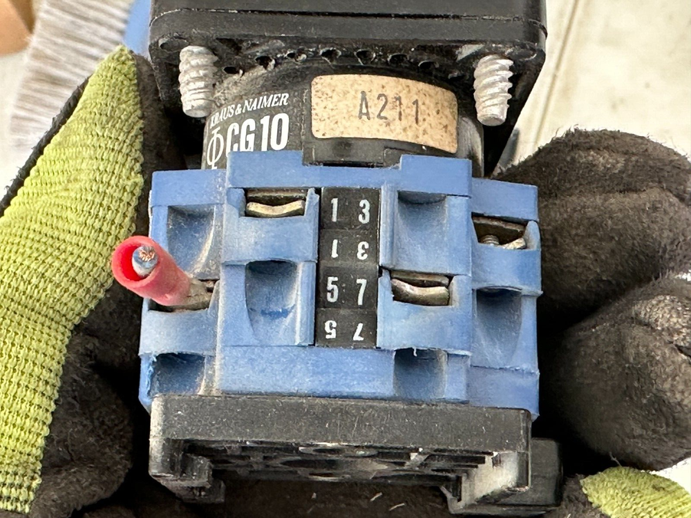 Kraus & Naimer Handheld Automatic Rotary Switch CG10