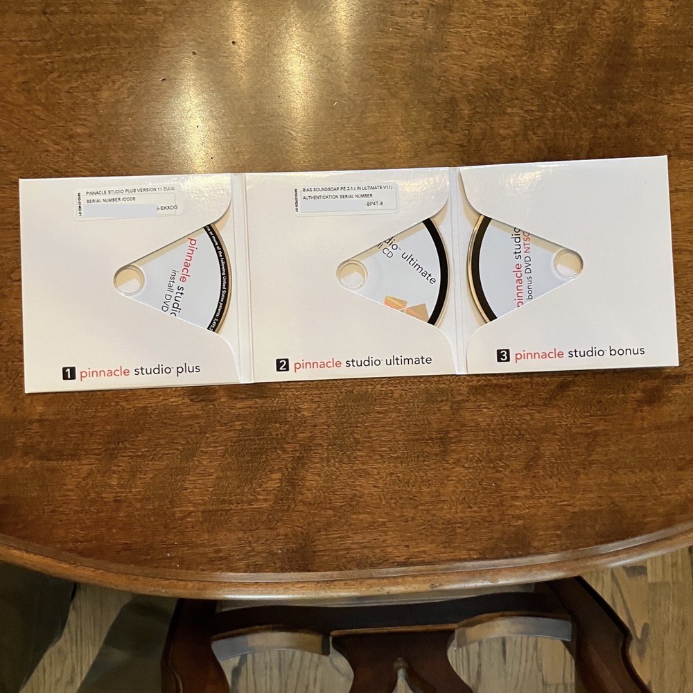 Pinnacle Studio Ultimate Version 11 Home Movie Making & Editing Software