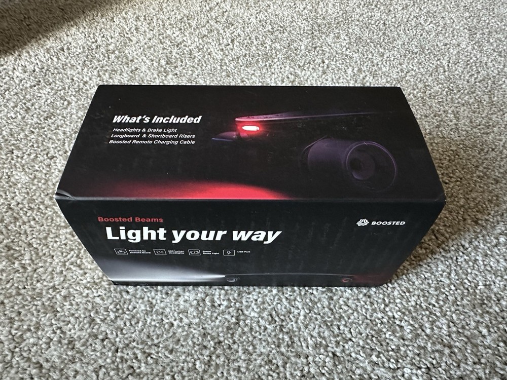 Boosted Beams