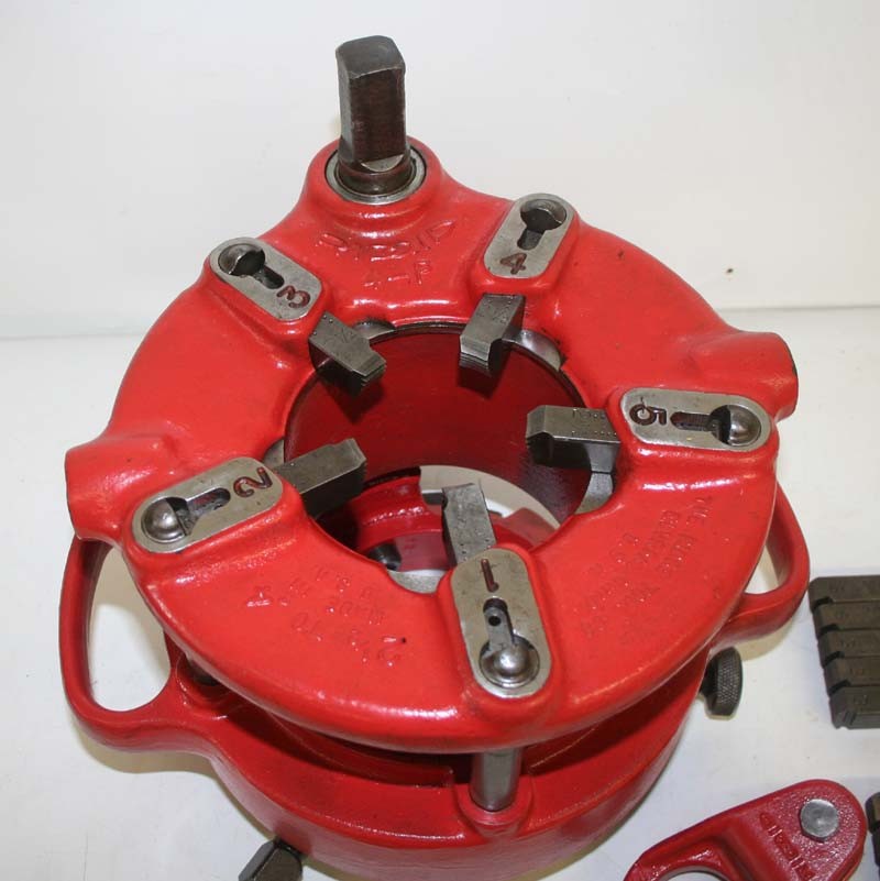 Ridgid 4p Threader 2-1/2"-4" Threading Machine Jam Proof Incl 2 1/2",3", 4" Dies