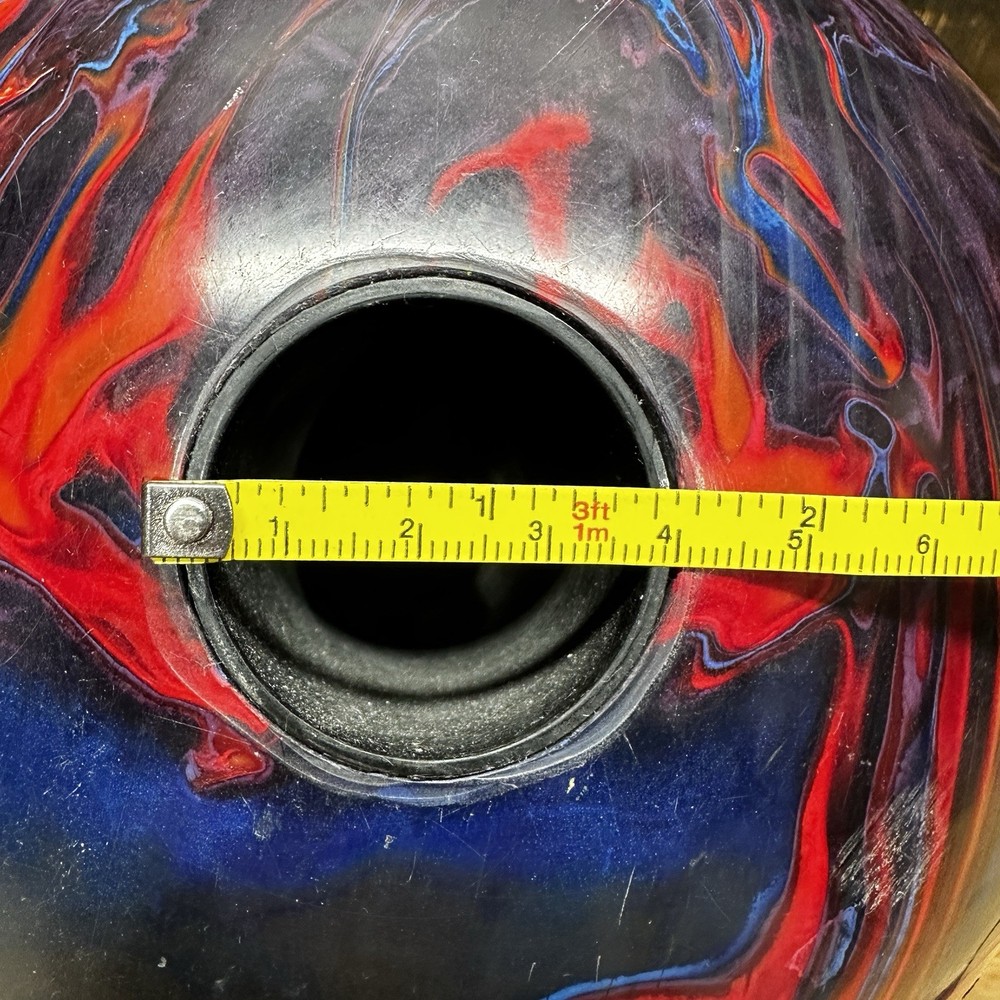 Track 912T Bowling Ball 14.5 lbs Red Solid Reactive Asymmetric Single Drill