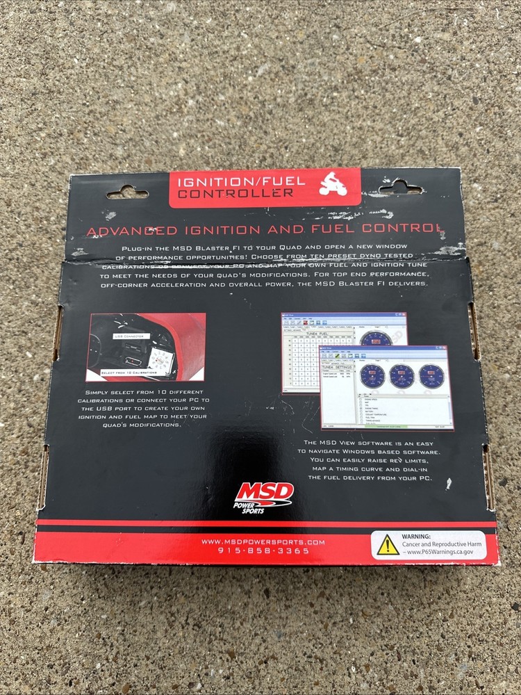 MSD 4247 Blaster Fuel injection Programmable Controller