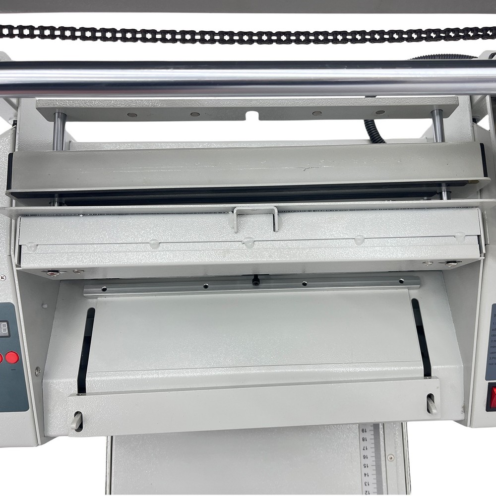110V A4 Glue Binding Machine Manual Hot Glue Book Binder w/Indentation Function