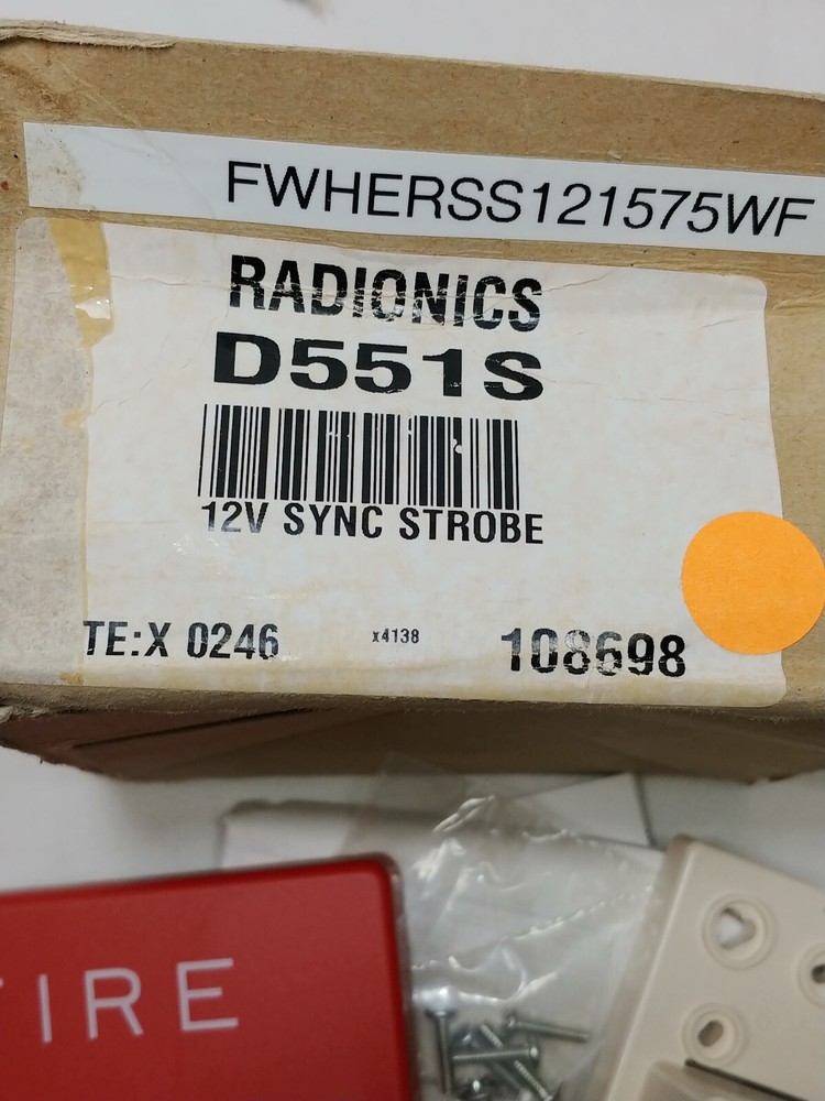 RADIONICS D551S 12V Sync Strobe