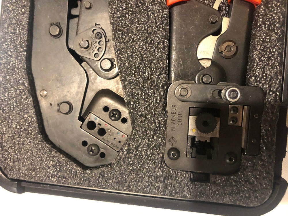 Black Box FT 060 Lan Tool Kit 100 Crimpers