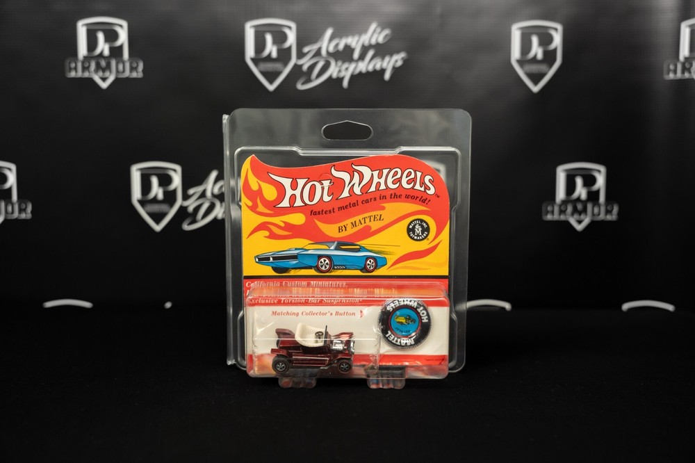 Diamond Protector 20 Pack Diecast Case for Original Hot Wheels Redline