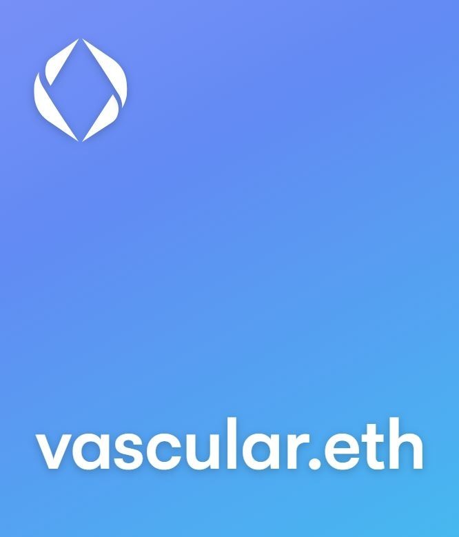 Vascular.eth Etherium Domain Name on OpenSea