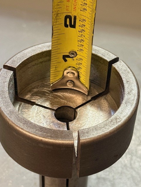 3" Emergency Step Collet w/ 2-3/8" Bore