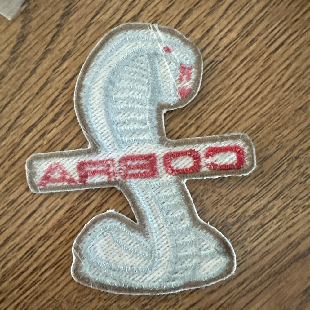 Coiled Cobra Snake Patch - Ford Licensed Product