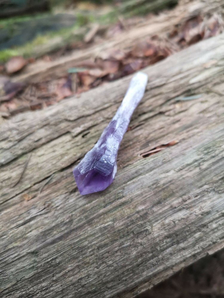 Brazillian Elestial Amethyst Wand/Points- Raw Crystals