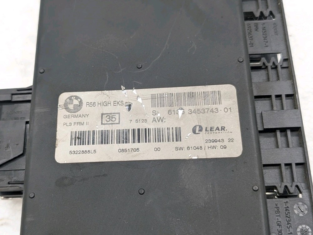 Mini Cooper R56 Control Module 6135345374301 3453743