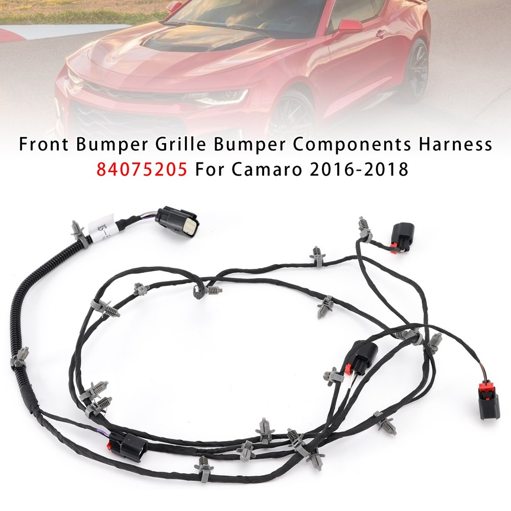 Front Bumper Grille Bumper Components Harness 84075205 For Camaro 2016~2018