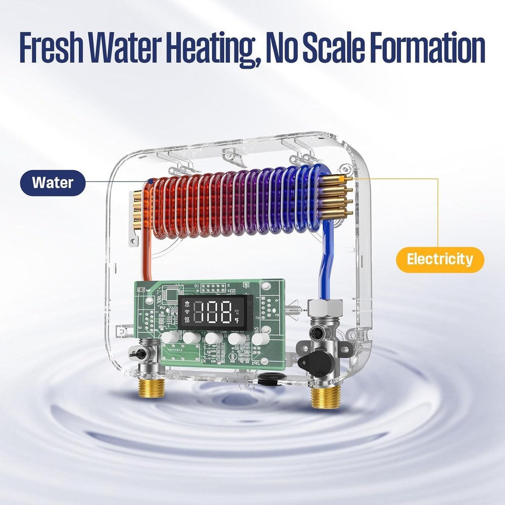 Westinghouse 3.5kW Tankless Water Heater Electric Smart with WiFi & Amazon Alexa