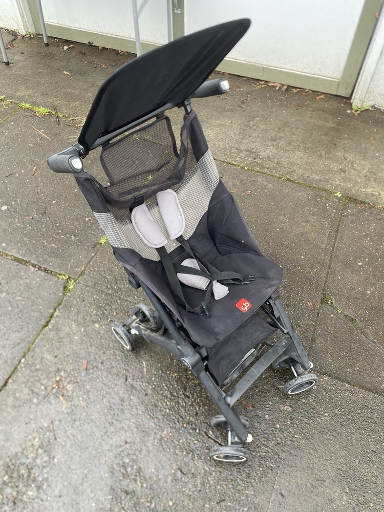 GB Pockit Compact Air All Terrain - Folding Stroller Black