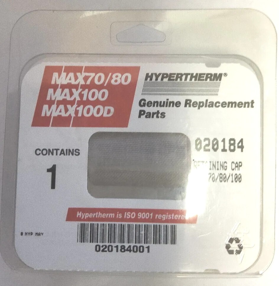 Hypertherm 020184 Retaining Cap for MAX70/80/100