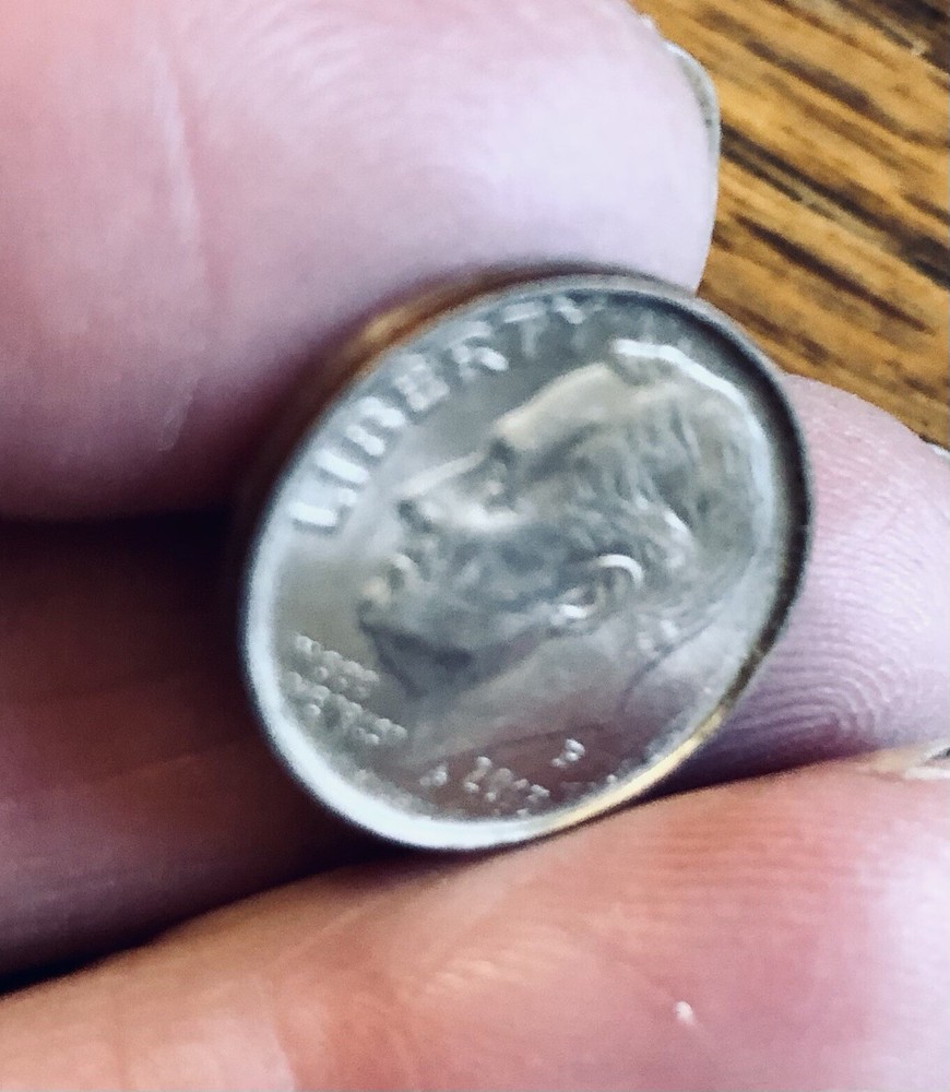 2013 P Roosevelt Dime Copper Edge No Ridges