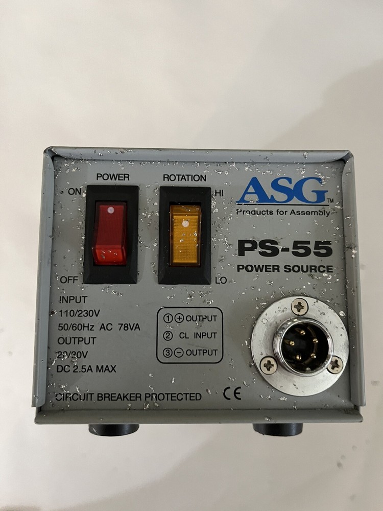 ASG PS-55 POWER SOURCE Used Fast Shipping