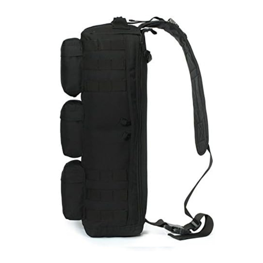 Shooters Gate Tactical Assault Grab & Go Bug Out Bag W/ MOLLE System - Black