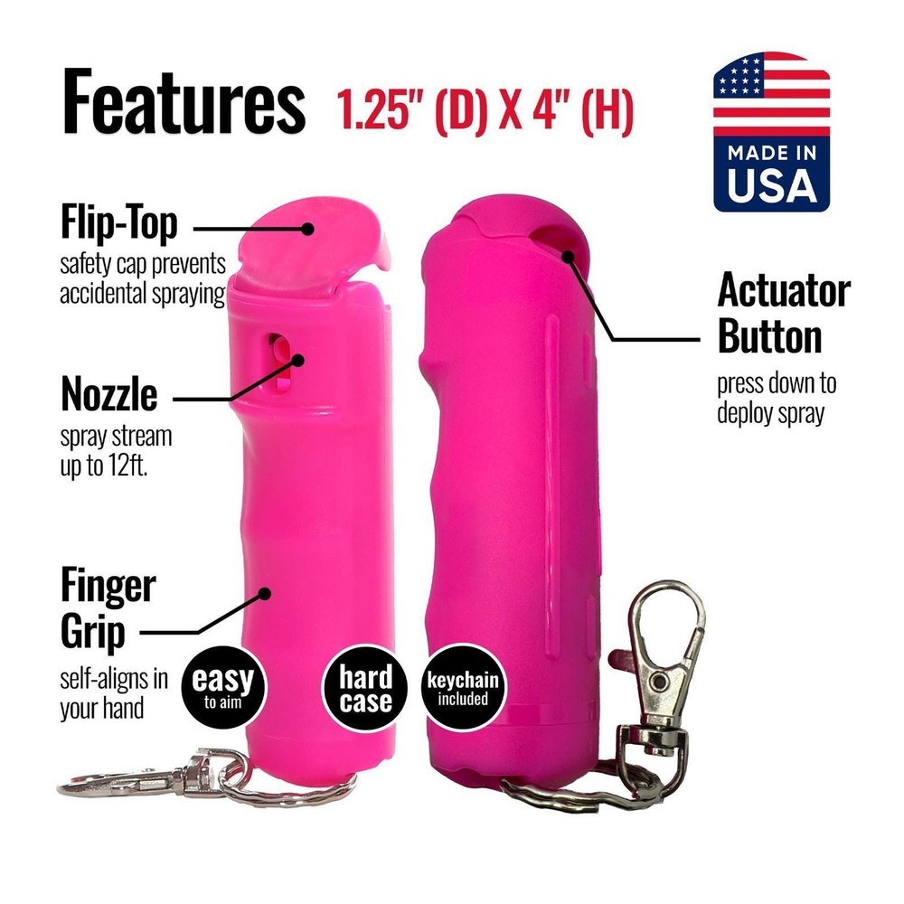 Compact Hard Case Pepper Spray