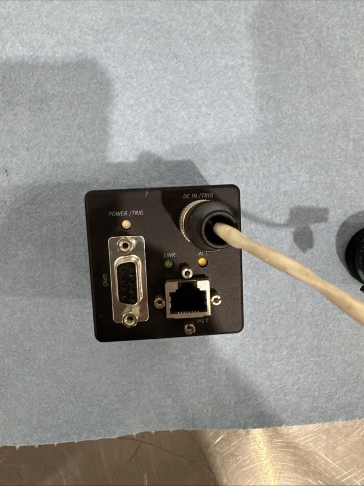 JAI BB-141GE Camera WITH Computar Adjustable Lense 8mm 08D