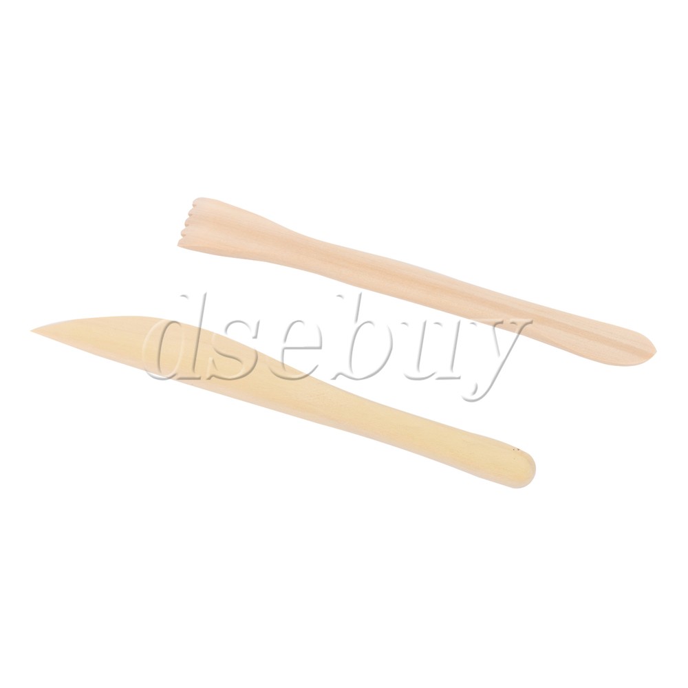 5 Pieces Stainless Steel Polymer Carving Modeling Tools Set for Beginner 6"