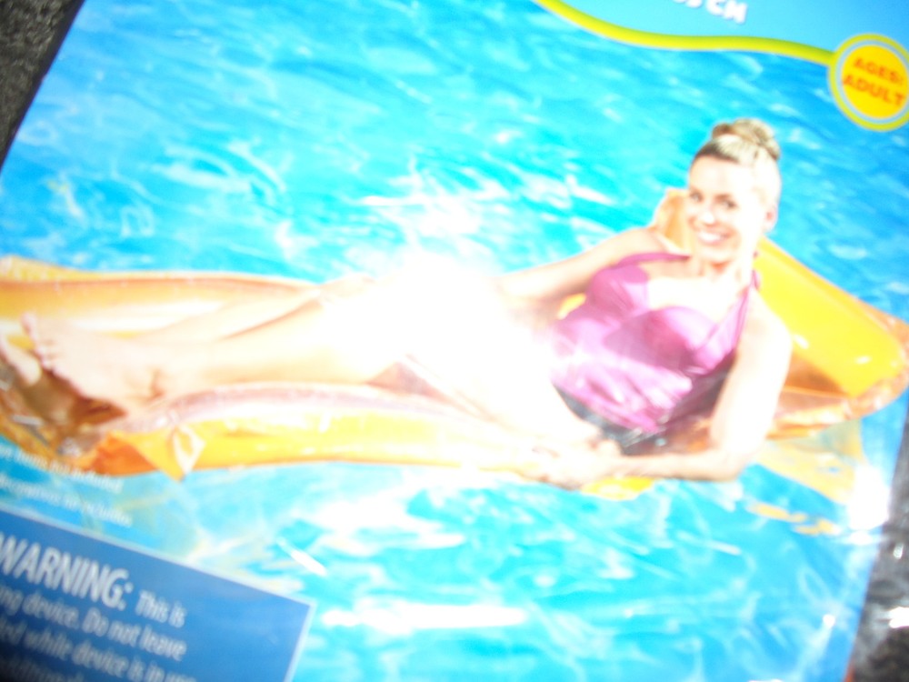 72-INCH FLOAT FOR ADULTS - orange