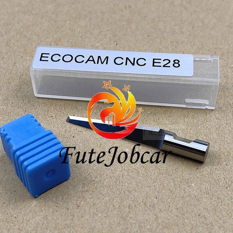 1PCS NEW ECOCAM CNC E28 SOLID CARBIDE BLADE FOR TANGENTIAL CUTTING MODULES