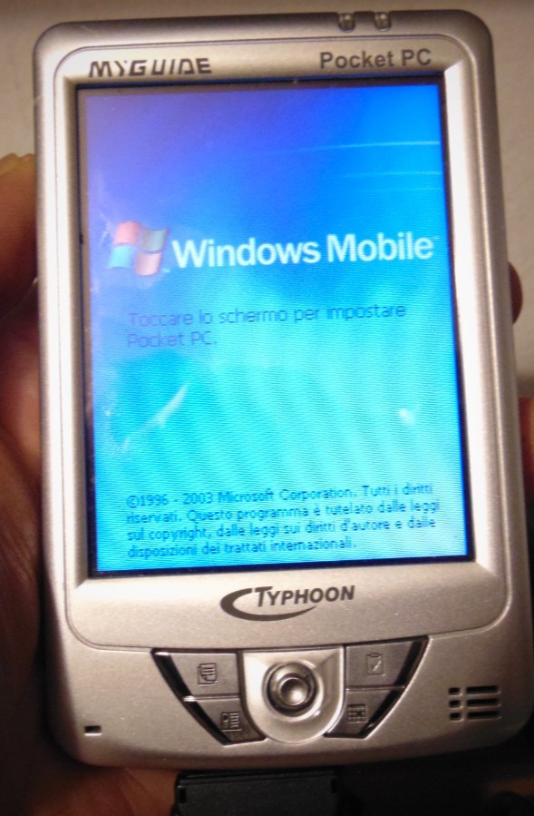 PALMARE - TYPHOON MYGUIDE 3500 - WORKING