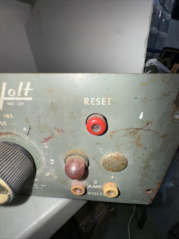 Lab-Volt Model 185 By Buck Engineering Step Down Converter Ac-Dc UNTESTED