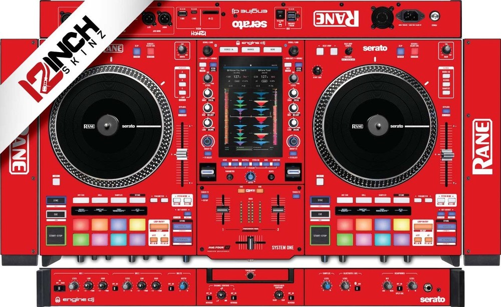 Rane System One Skin - Red