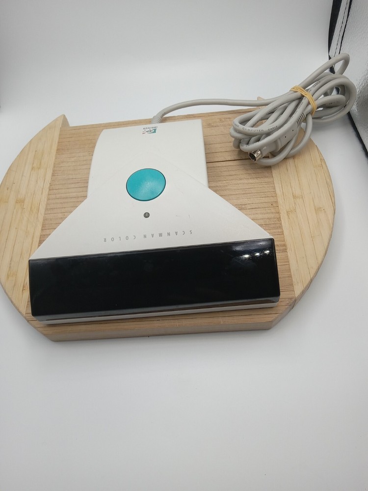 VTG Logitech Scan Man Color Scanner Untested.