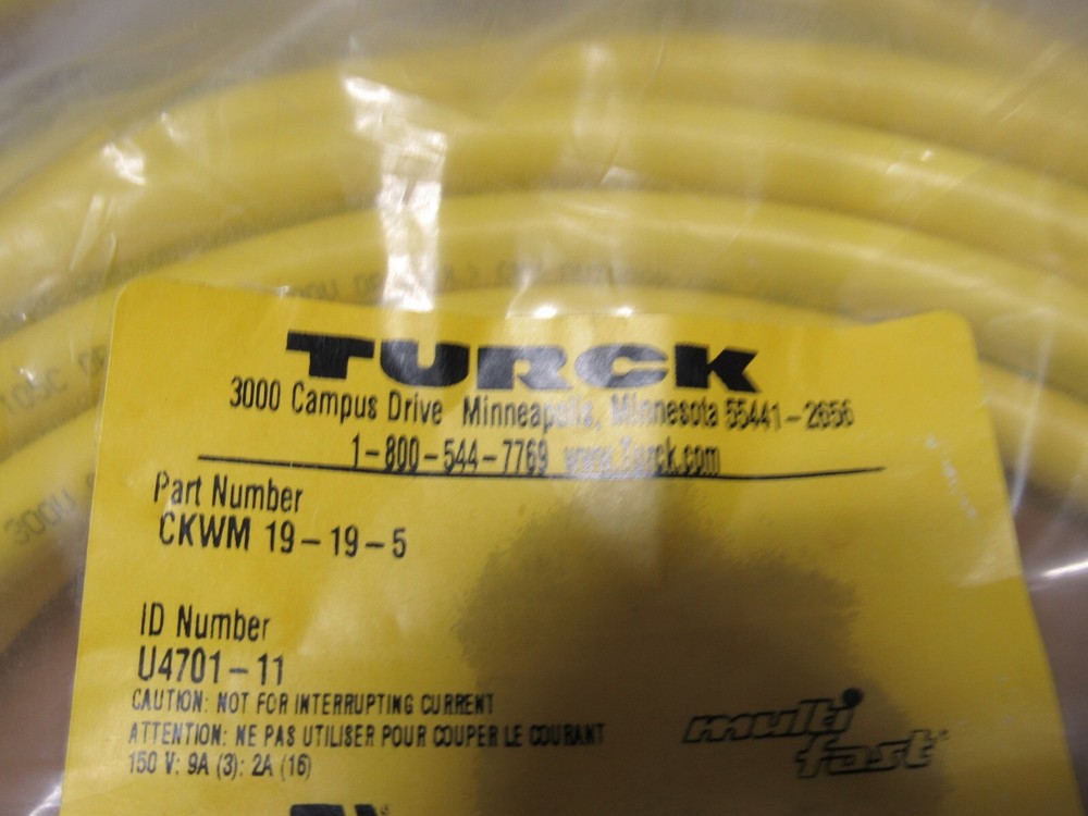 TURCK CKWM 19-19-5 Cord Set