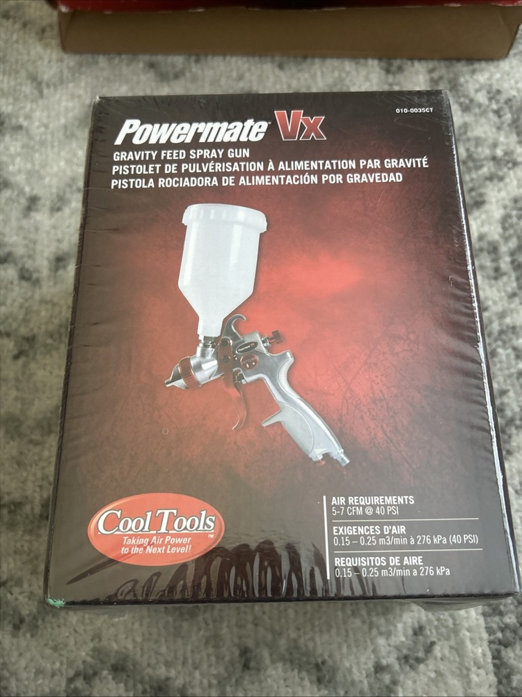 Powermate Vx Gravity Feed Spray Gun 010-0035CT