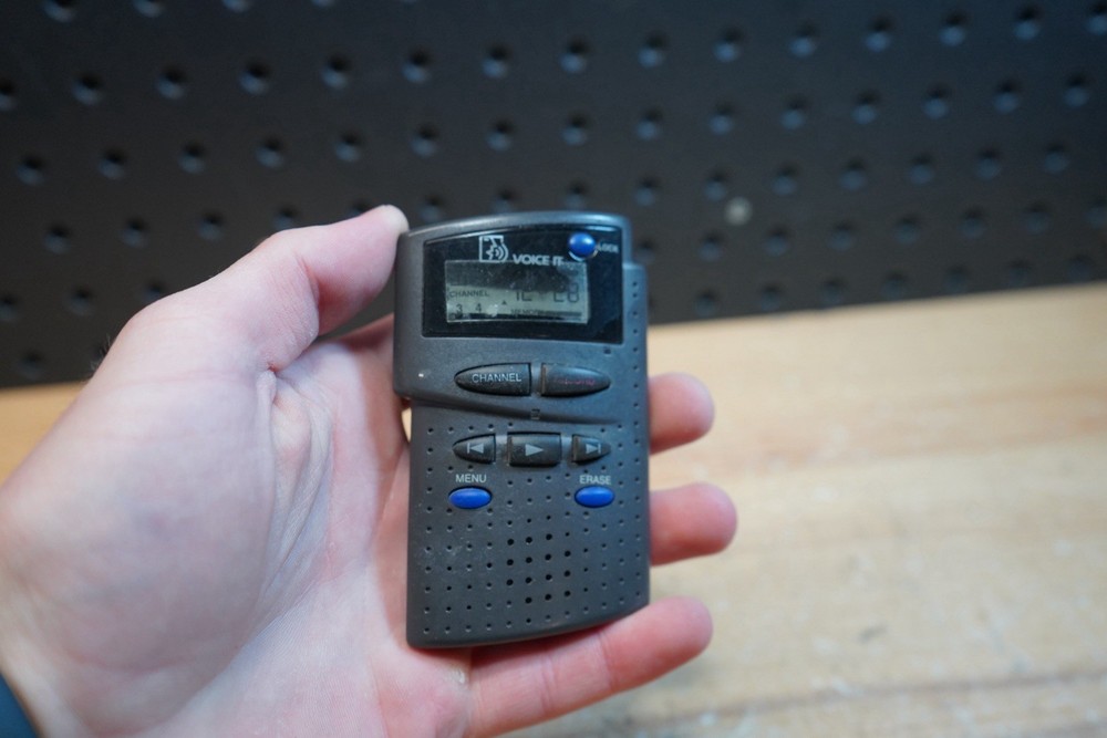 (Z) Voice It Recorder Vt-700 Black Playback Pocket Machine