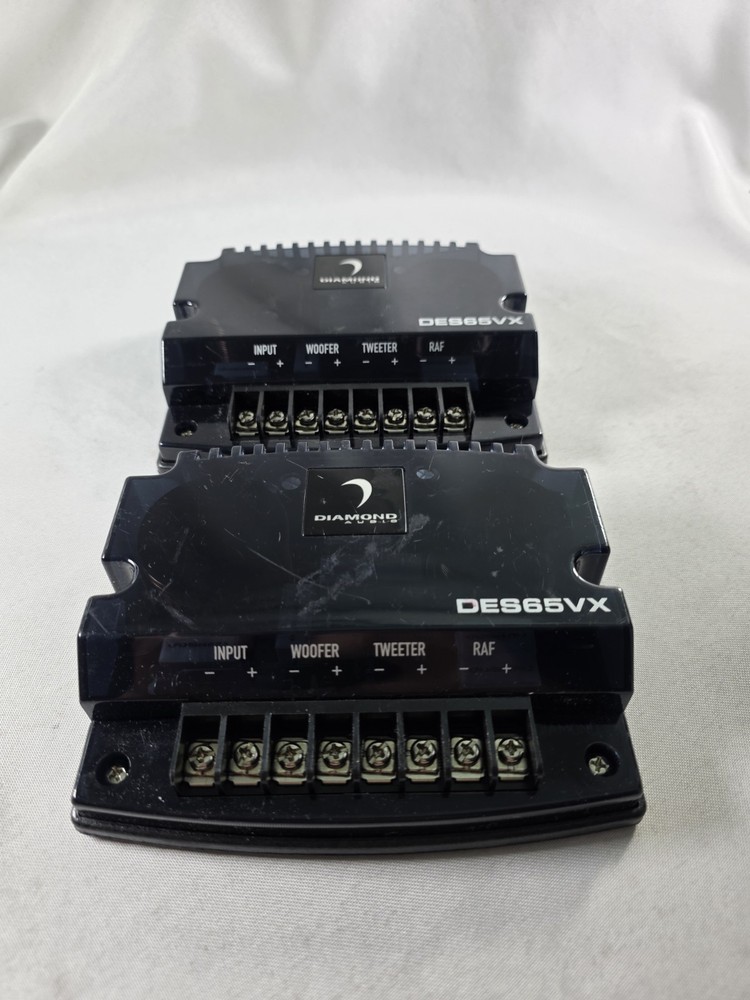 (2) Diamond Audio DES65VX Crossovers Used Car Audio