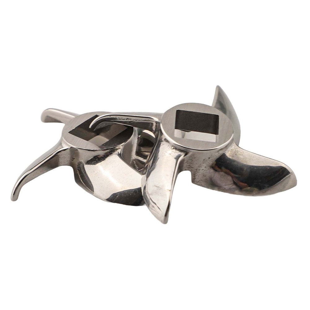 Replacement Blade for Size 12 Meat Grinders Stainless Steel Construction