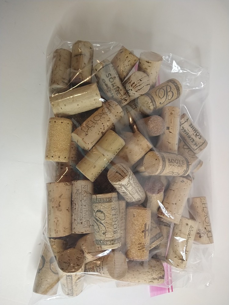 50 used wine corks lot