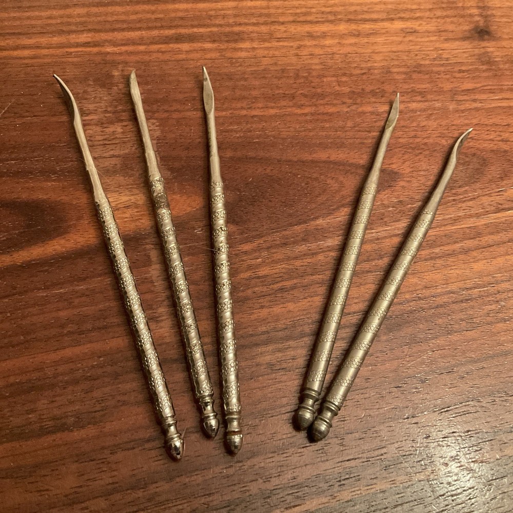 Nutcracker Picks For Shellfish Or Shell Nuts Lot Of 5