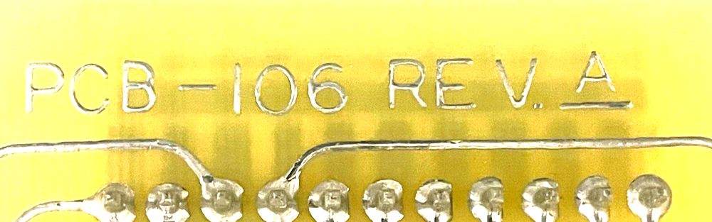 MPS-615 Circuit Board PCB-106 REV. A