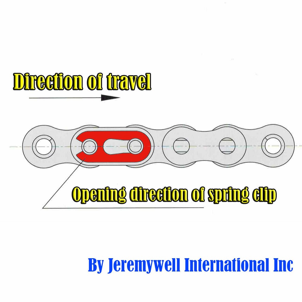 40H Heavy Duty Roller Chain Connecting Link (10PCS)