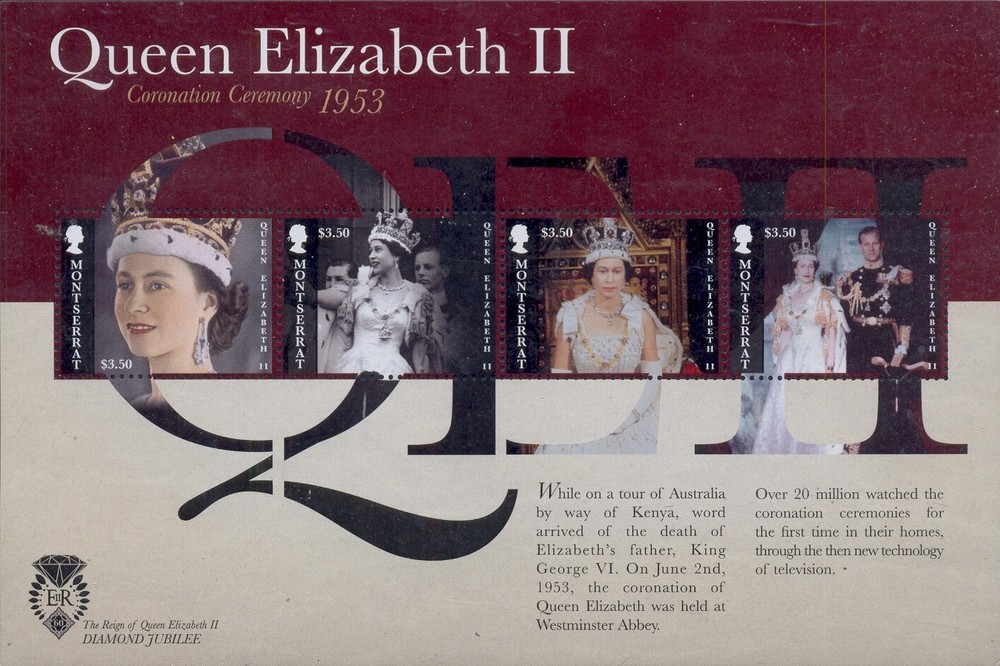 Montserrat Scott #'s 1289 MNH