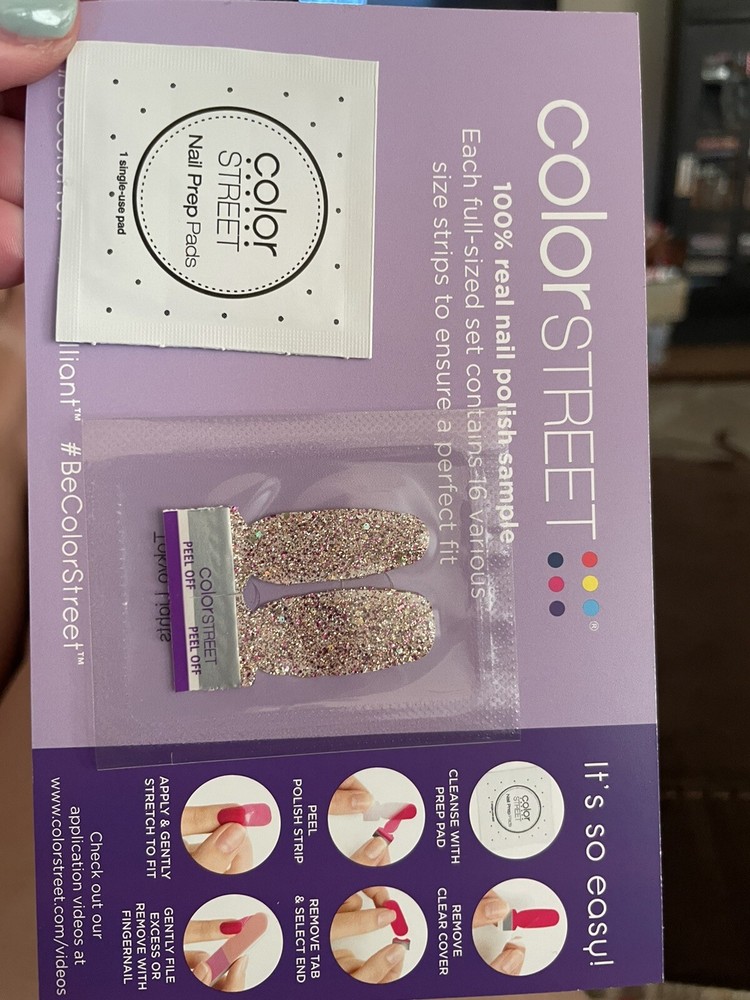 Colorstreet sample cards