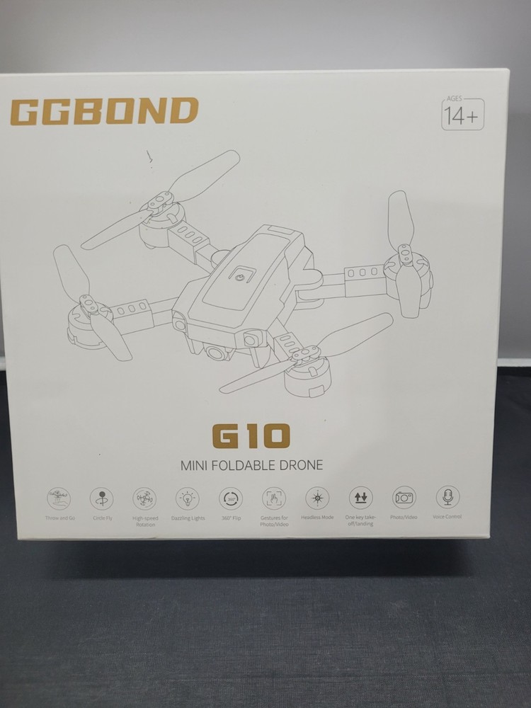 GGBOND G10 Mini Foldable Drone With Camera New Sealed!