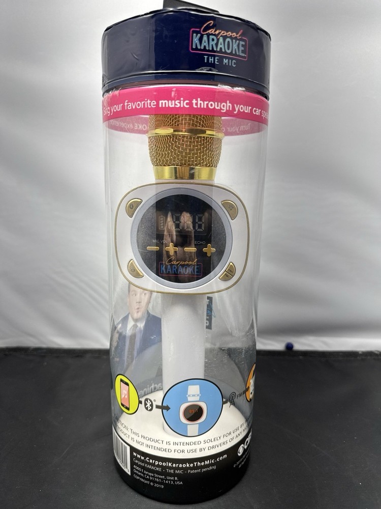 New-Carpool-Singing Machine-Karaoke-Bluetooth Microphone for Cars