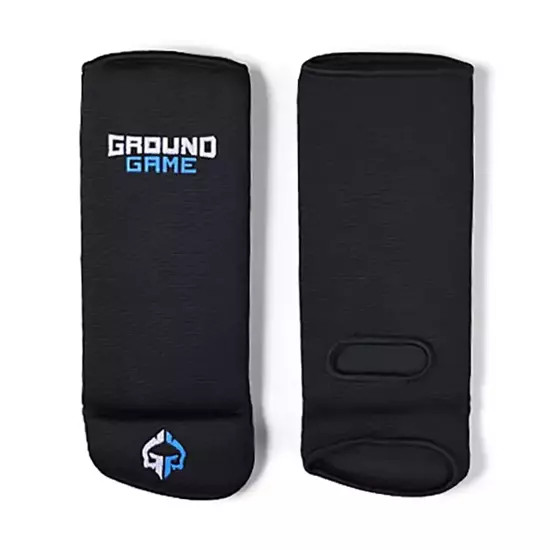 Ground Game Ankle Joint Stabilizer with Knouckout Game Protector Black