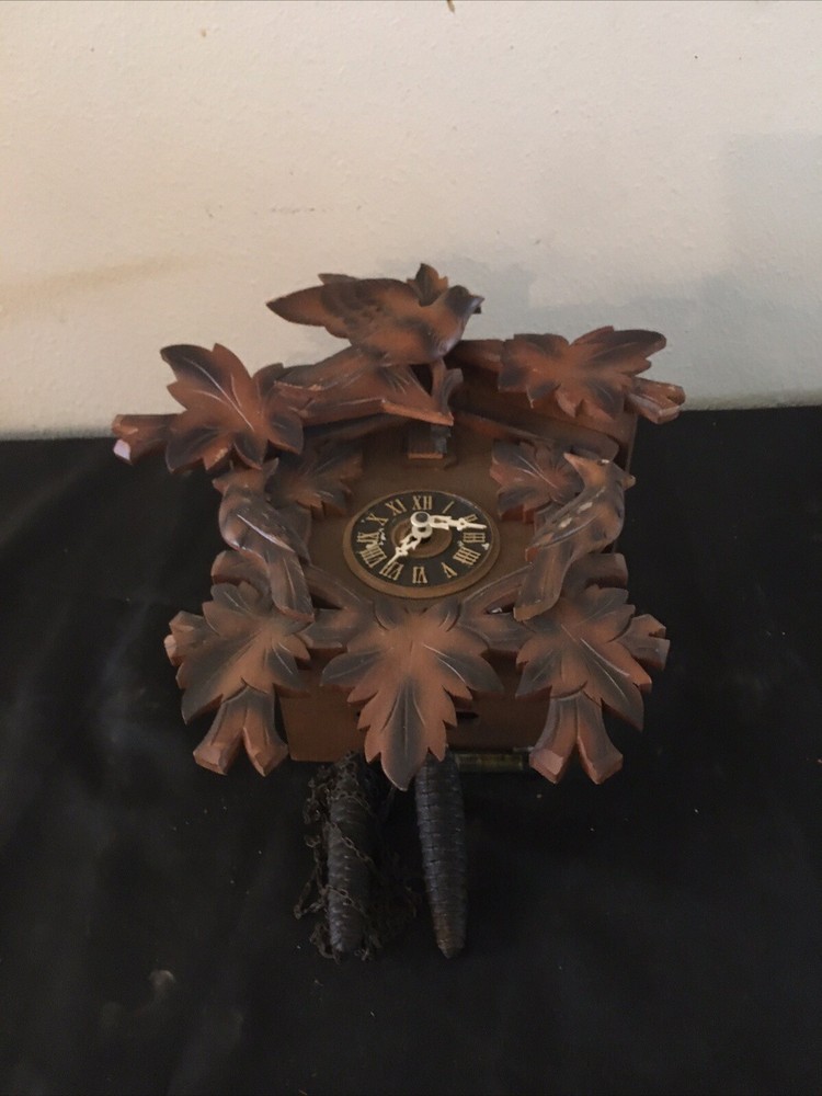 Vintage German Cuckoo Clock Needs Work