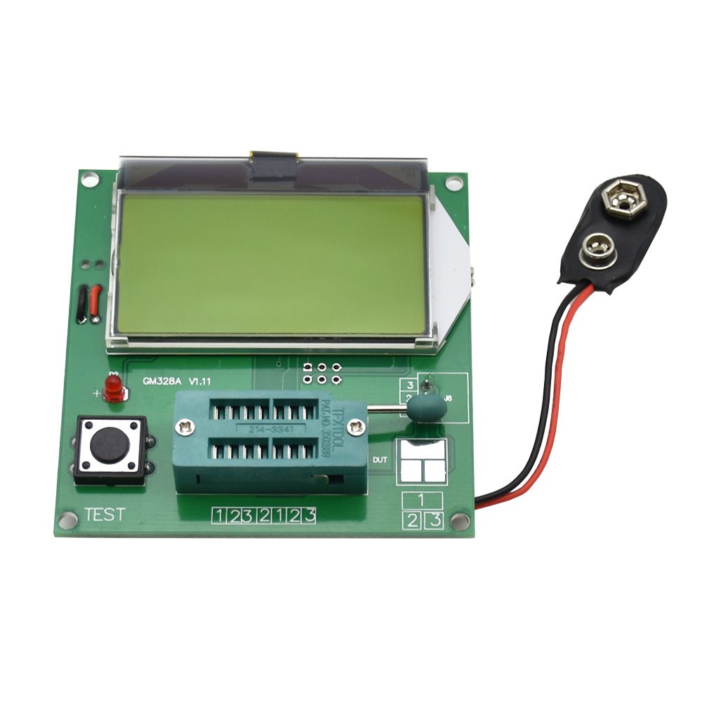 LCD GM328A Transistor Tester Capacitor Frequency Meter Wave Signal Generator